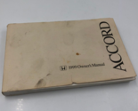 1999 Honda Accord Owners Manual Handbook OEM A02B28034 - $26.99
