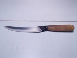 Rare Chicago Cutlery 5&quot; Utility Knife, W/ Beachwood Handle (6A17AP) wood... - $29.99
