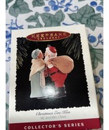 Hallmark Keepsake Christmas Ornament &quot;Christmas Eve Kiss&quot; 1995 With Box - $5.80