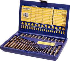  Screw Extractor/ Drill Bit Set, 35-Piece (11135ZR) - £233.06 GBP