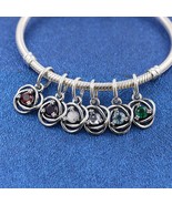 2024 Valentine&#39;s Day Release Sterling silver Eternity Circle Dangle Charm  - €14,59 EUR