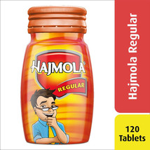 Dabur Hajmola Regular for Improved Digestion and Relief 120 Tablets, (Pack of 1) - $13.85