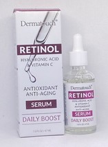 Dermatouch Retinol Hyaluronic Acid &amp; Vitamin C Anti-aging Face Serum 1.6... - $19.59