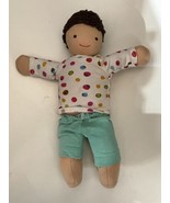 LOVEVERY Baby AveryPlush Doll 9 inch Montessori Organic Cotton poke a dot - $27.67