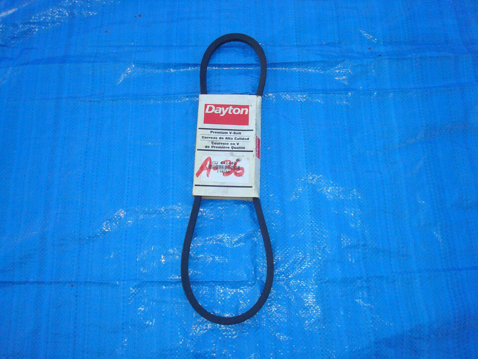 Lot of 2 Dayton A36 6A144G drive belts - $9.75