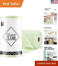 75 Pack Microfiber Cleaning Cloth Roll - Eco-Friendly, Scratch-Free &amp; Ab... - $33.00