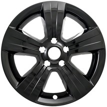 One Single 2011-2017 Jeep Compass Patriot 17&quot; Gloss Black Wheel Skin IMP-373BLK - £18.92 GBP