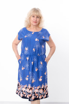 Casual Cotton Dress – Straight Silhouette with Boat Neck &amp; Elastic Waist... - $711.08 MXN+