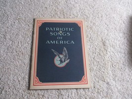 1928 John Hancock Mutual Life Insurance Advertising Booklet Patriotic songs mint - £17.44 GBP