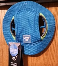 Canada Pooch Blue Chill Seeker Dog Hat For Small Dog size SMALL &quot;BRAND NEW&quot; - $12.84