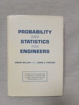 Probability And Statistics For Engineers - John Irwin &amp; John Freund - £18.18 GBP