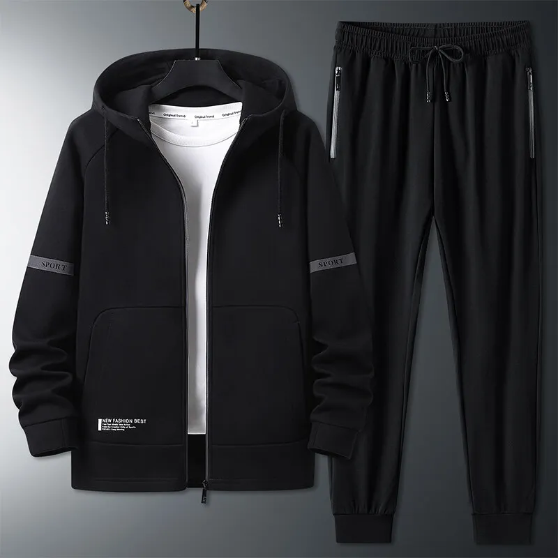 Cksuit hoodie sets men brand sportswear hoodies sweatpant 2 pieces winter warm clothing thumb200
