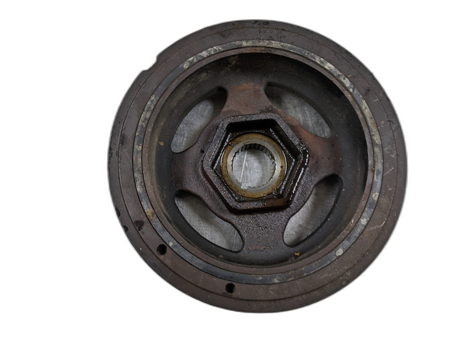 Primary image for Crankshaft Pulley From 2011 Honda Accord Crosstour  3.5