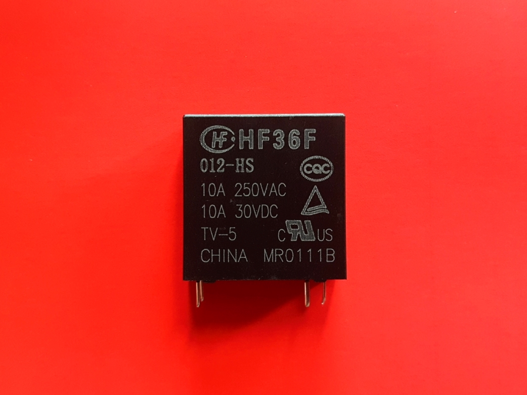 HF36F, 012-HS, 12VDC Relay, HONGFA Brand New!!