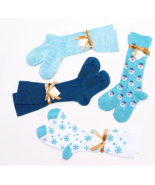 Tommie Copper 4PK Holiday Over The Calf Compression Socks Snowman Large L - $41.37 CAD