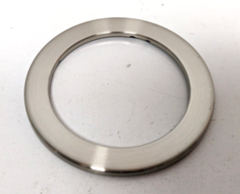 FOR PARTS ONLY-Cover Lid-Home Decorator Glenmeadow 84 Brushed Nickel Cei... - $12.73