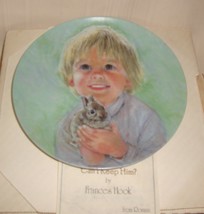Frances Hook Collector Plate Can I Keep Him? Boy with Bunny Roman 1983 Vintage  - £23.52 GBP
