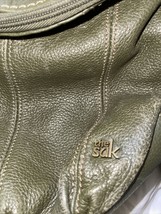 The Sak Deena Flap Crossbody Olive Green Leather Bag Issues Buy 1 Get 2 Free - £15.38 GBP