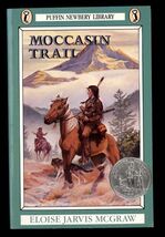 MOCCASIN TRAIL by Eloise Jarvis McGraw * 1986 Softcover PUFFIN NEWBERRY ... - $3.91