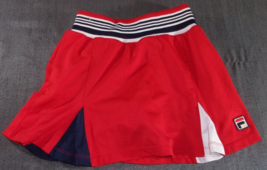 Fila Halloween Toddler Varsity Cheerleader Cheer Red White Skirt Costume 20X12 - £16.49 GBP