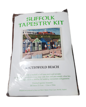 Vintage Suffolk Tapestry Needlepoint  Kit Southwold Beach Norfolk Englan... - $29.99