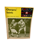 VTG  San Diego Chargers vs New Orleans Saints Program AFL August 9, 1969... - £116.80 GBP