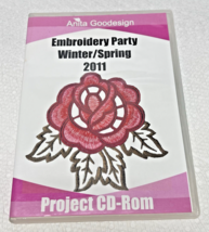 Anita Goodesign Embroidery Pattern Embroidery Party Winter Spring 2011 - $12.38