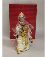 Fitz And Floyd Classics Christmas Nativity Nubian Magi Wiseman Gift Fran... - $1,452.67 MXN