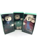 Starbucks Teddy Bears Bearistas Lot of 3 2016 Limited Edition Sweaters A... - £47.39 GBP