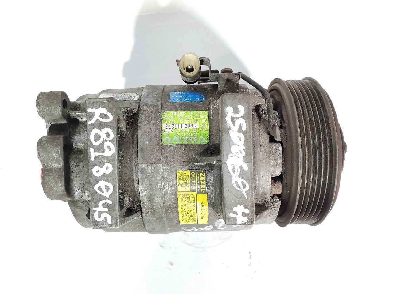 2002 2003 2004 2005 2006 2007 2008 Volvo S60 OEM AC Compressor 8708581 Item image 7