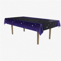 Galactic Dreams Tablecloth - 54 x 108 Plastic Table Cover for Outer Space Birthd - £24.64 GBP