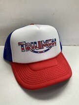 Vintage Triumph Motorcycle Hat Trucker Hat snapback Unworn Red W Blue Cap - $280.15 MXN