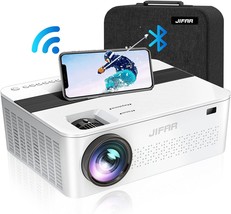HD1080P 5G WiFi Bluetooth Projector 4K with 450&quot; Display,2022 Upgraded - £306.88 GBP