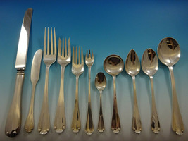 Flemish by Tiffany and Co Sterling Silver Flatware Set 8 Service Dinner 92 Pcs - £8,674.05 GBP
