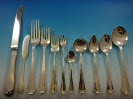 Flemish by Tiffany and Co Sterling Silver Flatware Set 8 Service Dinner 92 Pcs - £8,703.35 GBP