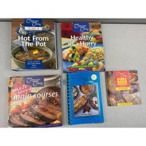Company&#39;s Coming Hard And Soft Cover Lot Of Five Cookbooks - £10.89 GBP
