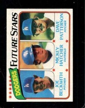 1980 Topps #679 Joe BECKWITH/MICKEY HATCHER/DAVE Patterson Nmmt (Rc) Do *X108646 - £1.72 GBP