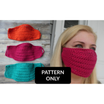 Pattern Only Crochet Face Mask With Filter Pocket Pattern Only - £6.34 GBP
