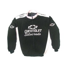 Chevrolet Silverado Jacket Black and Pink | NASCAR jacket | racer jacket | Gift  - $179.97