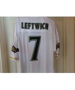 "BYRON LEFTWICH" Authentic Reebok Jacksonville Jags White Jersey (56) NW... - $56.42