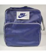 Nike Shoe Gym Bag Small 13&quot; Blue Vtg - $40.73 CAD