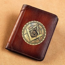 High Quality Genuine Leather Wallet Master Mason - £47.92 GBP