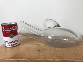 Antique Vintage Medical Device Handblown Glass Female Male Urine Bottle Bedpan - £63.92 GBP