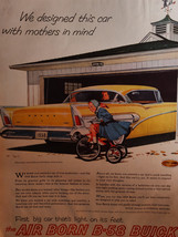 1957 LOOK Ad Advertisement Air Born B-58 BUICK! Big Car Light on its Feet! - $10.80