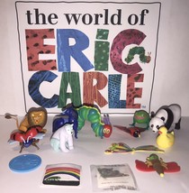 The World of Eric Carle Figure Set of 11 Including the Hungry Caterpillar! - £12.61 GBP