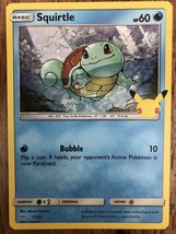 Pokemon McDonald’s Squirtle 25th Anniversary Holo Foil 17/25 - £11.57 GBP