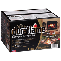 Gold Ultra Premium 4.5 Lb. Firelogs, 6-Pack Case, 3 Hour Burn - $45.05