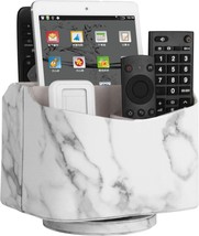 Hofferruffer Spinning Remote Control Holder, Remote, Marble Pu Leather. - £31.95 GBP