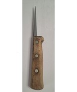 Vintage Boning Filet Knife Wood Handle - $23.32 CAD