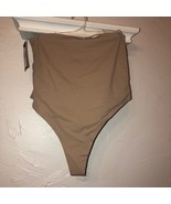 NWT Frederick&#39;s of Hollywood Shaping Plus SZ 1X/2X Thong Shapewear Beige... - €11,16 EUR
